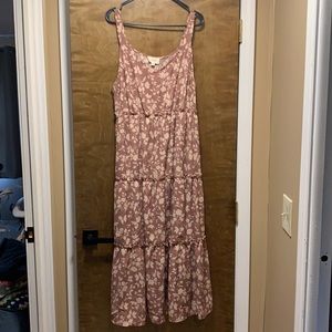 Perch dress mauve